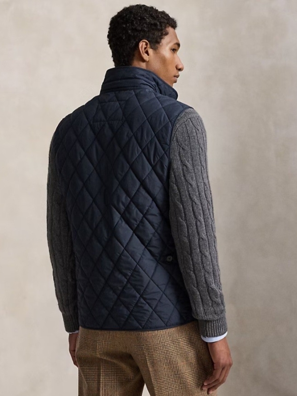 Polo by Ralph Lauren Quilted Black Men’s Vest